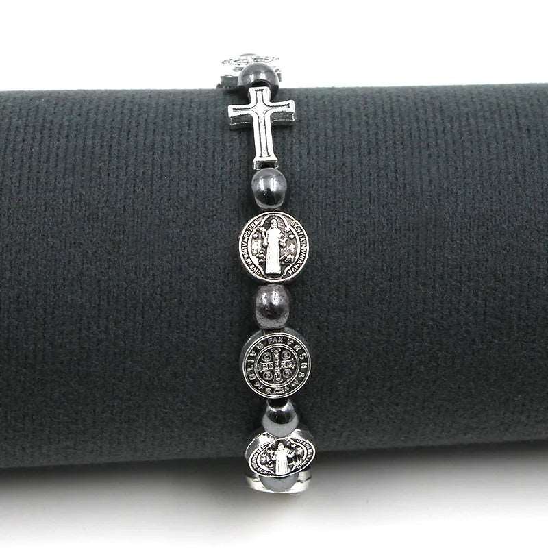 Religious Cross Prayer Jewelry Accessory Bracelet