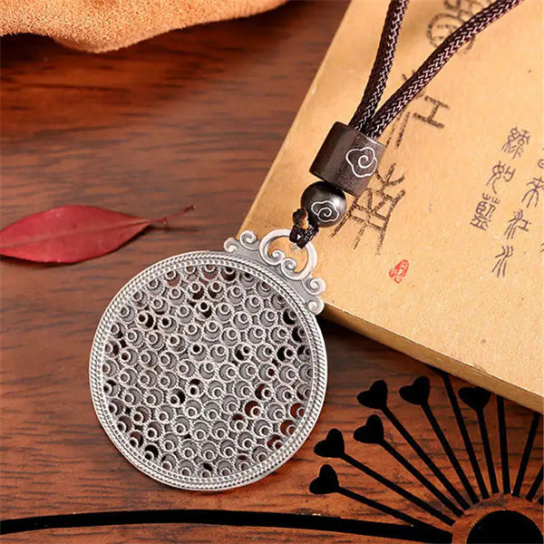 Nine Tailed Fox Necklace Chinese Lucky Stone - Increase Love Lucky